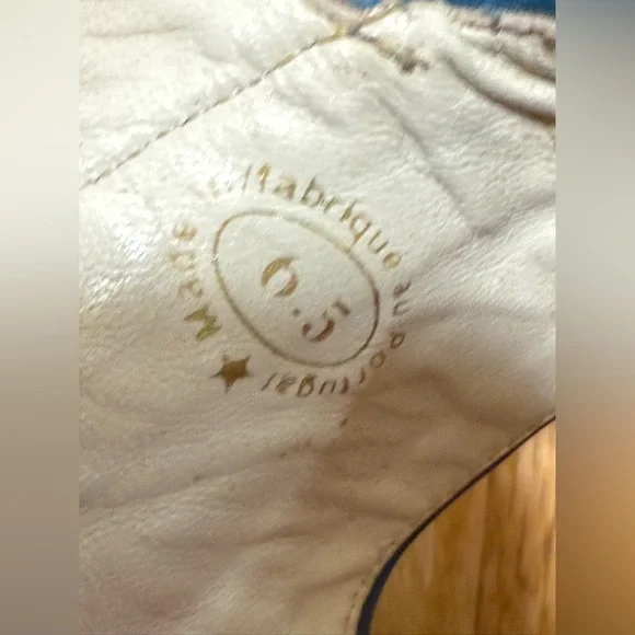 John Fluevog MINI BIPS OPEN-TOE SLINGBACKS  sz 6.5/ 7 run large - Picture 6 of 9